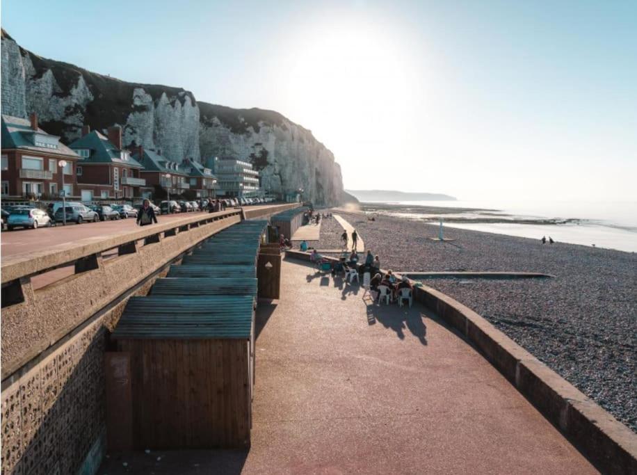 Bel Appartement Vue Mer Centre-Ville, Face Plage Dieppe Kültér fotó